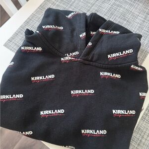 Kirkland Signature Costco All over print logo hoodie!